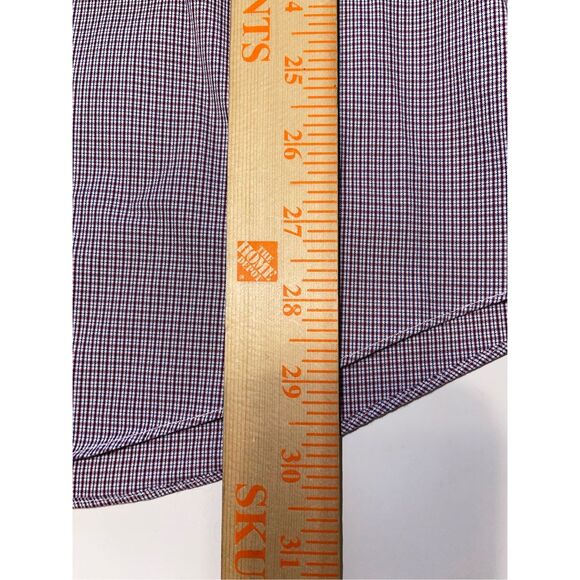 Brooks Brothers Shirt Mens‎ 15.5-32 Red Stripe Long Sleeve Button Cotton - Picture 4 of 6